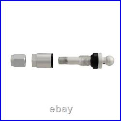 Tire Pressure Sensors RDKS Sensor Metal Valve Silver for Cobalt Silverado Spark