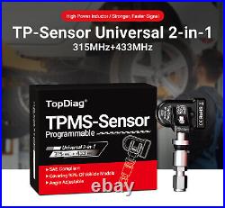 Topdiag PS001 Tire Pressure Monitoring System With 4 Sensors 315MHz & 443MHz US