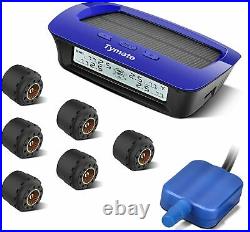 Tymate Tire Pressure Monitoring System for RV Trailer Solar Charge 5 Alarm Modes