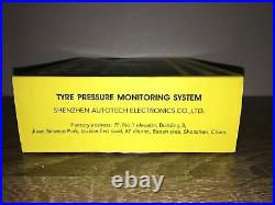 Tymate Tire Pressure Monitoring System for RV Trailer Solar Charge 5 Alarm Modes