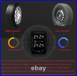 Tyre Pressure Monitoring System For Toyota Prado 10 -17 OBD No Sensors ABS