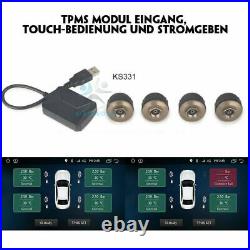 Tyre Pressure Monitoring System TPMS APK App USB 4 X Car Sensors for Android