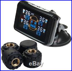 Tyre Pressure Monitoring System TPMS External Sensor LCD 4WD Wireless Cars 4x4