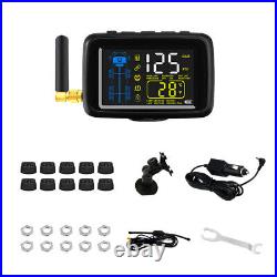 U901 TPMS 10 wheel Real Time Tire Pressure Monitoring System for RVs &Trucks(10)