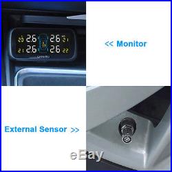 U903 Auto Car Wireless TPMS Tire Pressure Monitoring System + 4 Internal Sensor