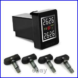 U912 Car Wireless Tire Pressure Monitoring System 4 Internal Anti-theft Sensors