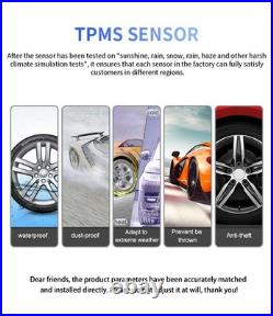U912H Wireless TPMS Internal Sensors Infineon Chip For Mazda Nissan Toyota