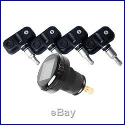 Universal Auto Car TPMS Tire Pressure Monitoring System with 4 Internal Sensors