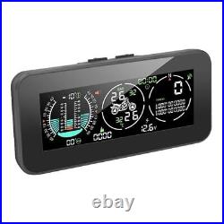Universal Motorcycle Handlebar Tire Pressure Detector Display TPMS Monitor Tool