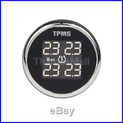 Universal TPMS Tire Air Pressure Monitor System 4 Internal Sensor 433Mhz