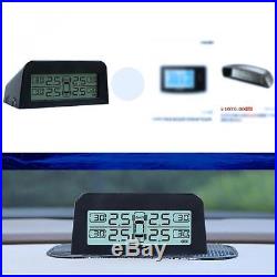 WINDEK Solar LED Display Internal Sensor Wireless Car TPMS Tire Pressure Monitor