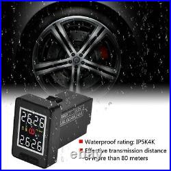 Waterproof Car TPMS Tire Pressure Monitor System + 4 Internal Sensors For Toyota