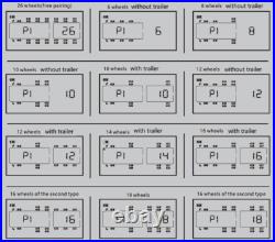 Westbay TPMS Tire Pressure Monitoring System (TPMS8 /Wheel) For RVs &Trucks