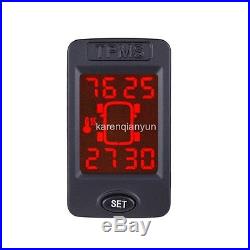 Wireless Car TPMS Tire Pressure Monitor System+4 Sensors LCD Display For Toyota