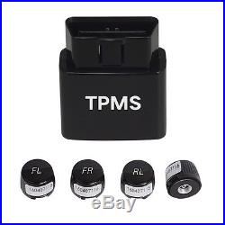 Wireless Car Tire Pressure Monitor System Wireless TPMS External Sensor IOS