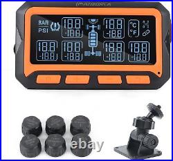 thumbnail image 2 of Wireless Solar Powered Tire Pressure Monitoring System (TPMS) With LCD Display & 4 External Sensors 2 of 2