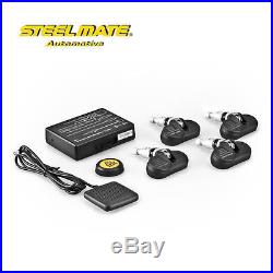 Wireless TPMS Tire Pressure Built-in Sensor Monitor System for DVD Player ABS