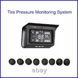 WonVon Solar TPMS Tyre Pressure Monitoring System 8 Sensor with Repeater For RV