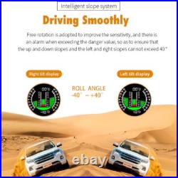 X91 Car GPS HUD TPMS Speed Slope Meter Auto Compass With Tire Pressure Sensor