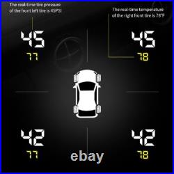 X91 Car GPS HUD TPMS Speed Slope Meter Auto Compass With Tire Pressure Sensor