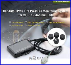 XTRONS TPMS01 Car Tire Pressure Monitoring System Wireless 4 External Sensors
