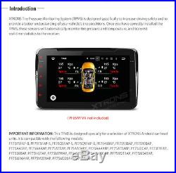 XTRONS TPMS01 Car Tire Pressure Monitoring System Wireless 4 External Sensors