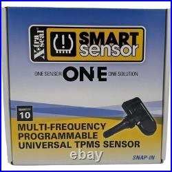 Xtra-Seal 17-43041 Programmable Multi-Frequency TPMS Snap in Sensor Pack of 10